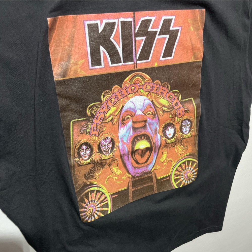 Kiss 1998 Hanes Black Graphic Tee XLarge band tshirt - Picture 3 of 6
